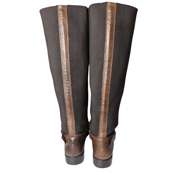 STUART WEITZMAN Accumulate Tall Back-Stretch Riding Boot Size 6.5M - Picture 5 of 8
